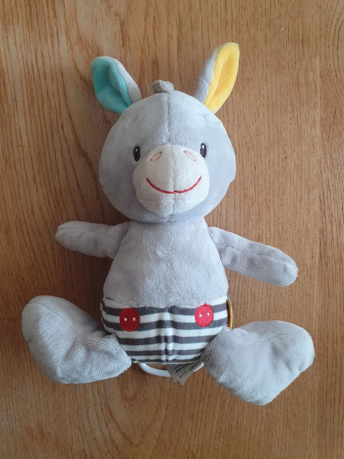 Peluche doudou Ane musical Lilliputiens
