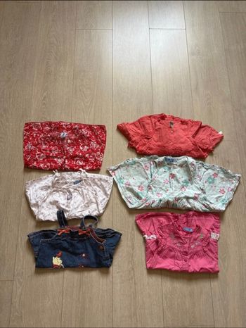 Lot de 6 robes 12 mois