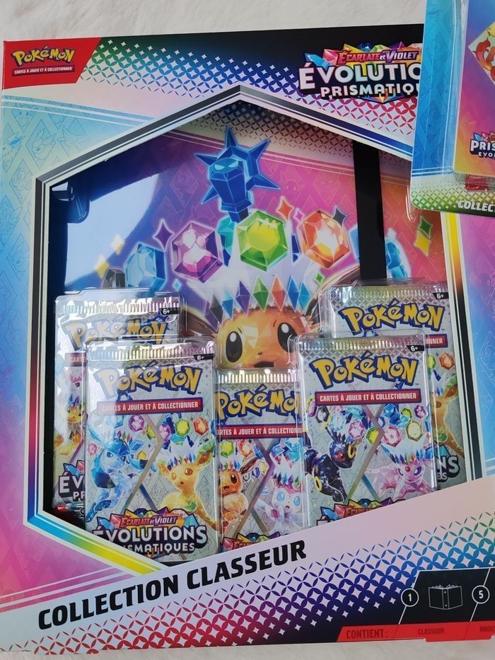 Lot de Coffret pokémon évolution prismatique EV 8.5 - photo numéro 2