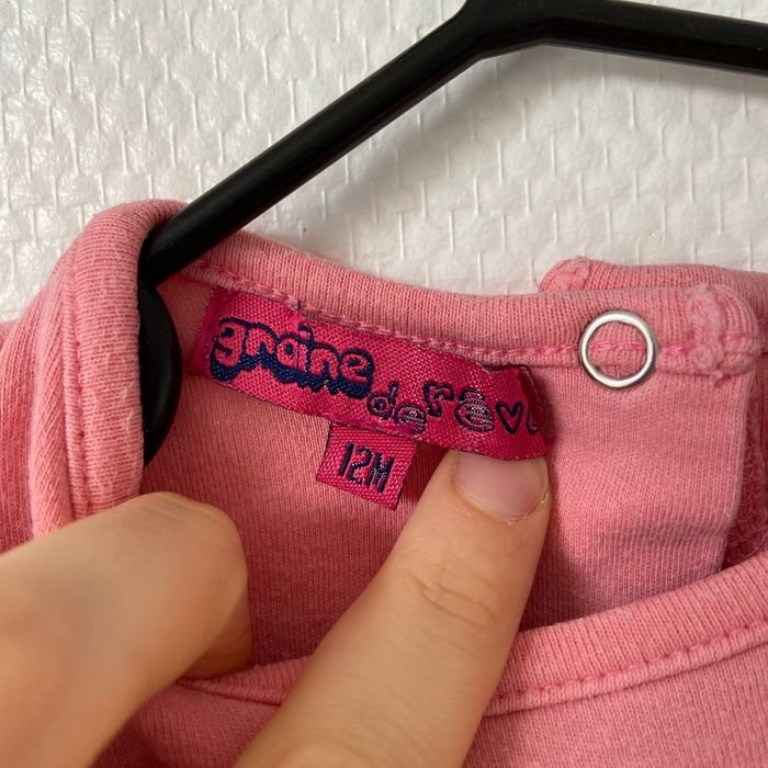 Robe bi-matière bébé fille - photo numéro 3