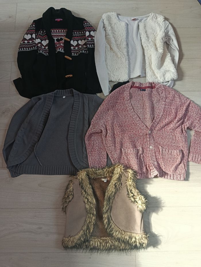 Lot de vêtements fille hiver taille 8 ans - photo numéro 6