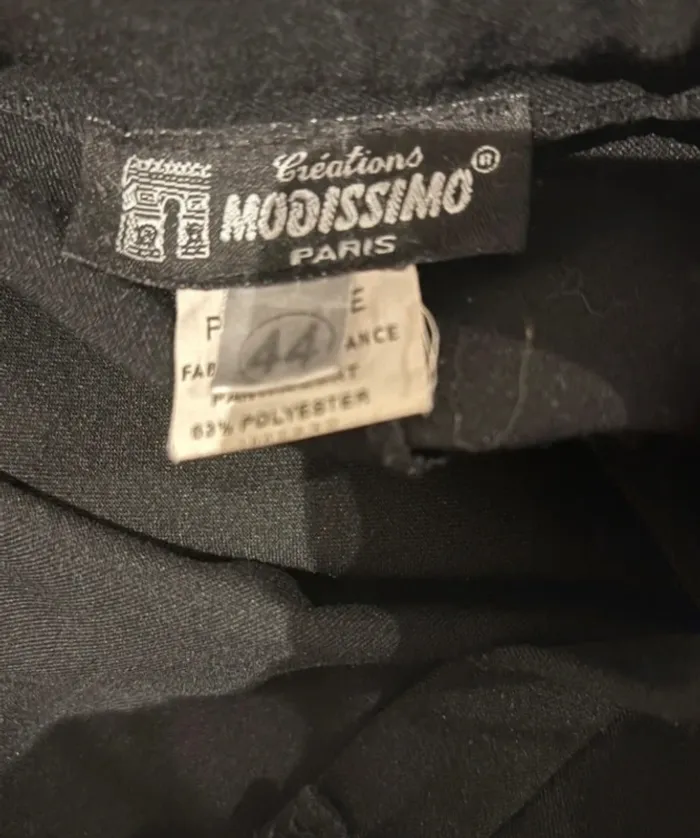 Pantacourt noir Modissimo T 44 - Très bon état - photo numéro 5