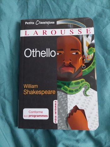 Livre : Othello de Shakespeare