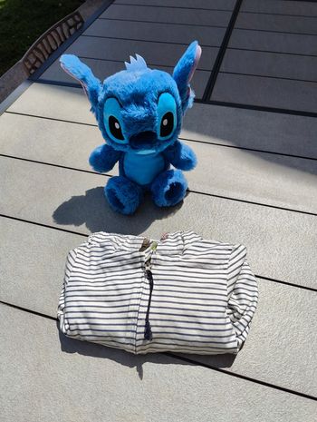 Imperméable rayé garçon Tao 18 mois