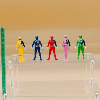 Lot 5 mini figurines SPD - Power rangers