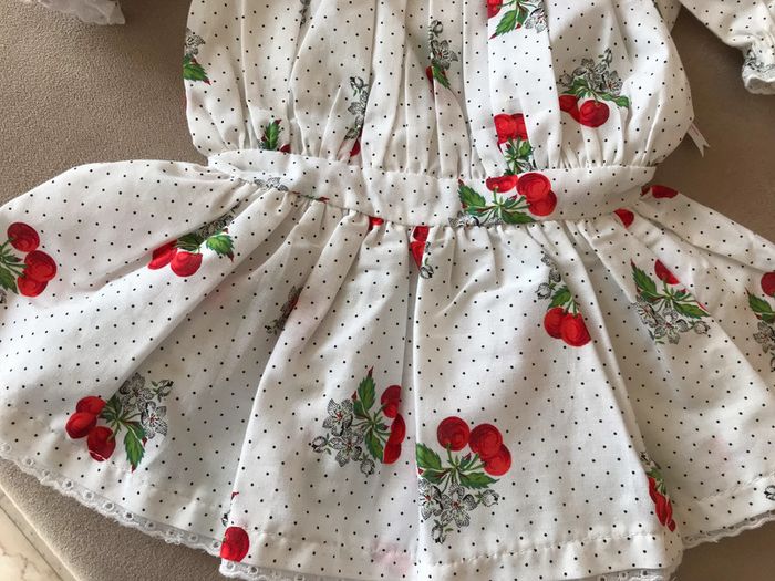 Robe imprimé avec cerise poupée Corolle - photo numéro 4