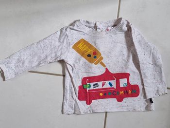 T-shirt 18 mois 80 cm DPAM