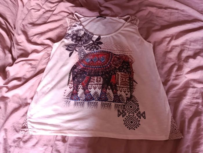 Tee-shirt débardeur sans manche taille 42/44 marque bréal