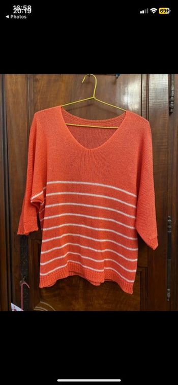 Pull en maille taille 40