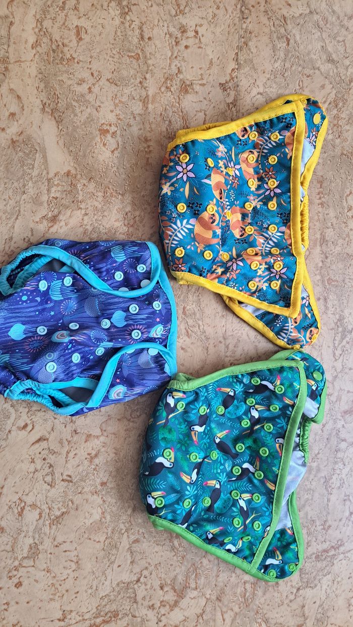 Couche ou maillot de bain lavable 3 mois à 5 ans