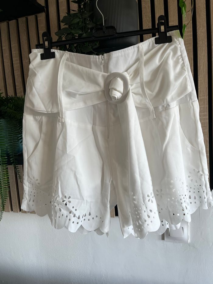 Short blanc chic me - photo numéro 5