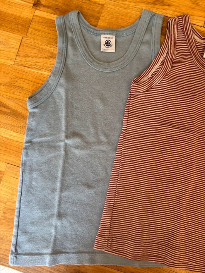 Lot 2 débardeurs petit bateau - photo numéro 3