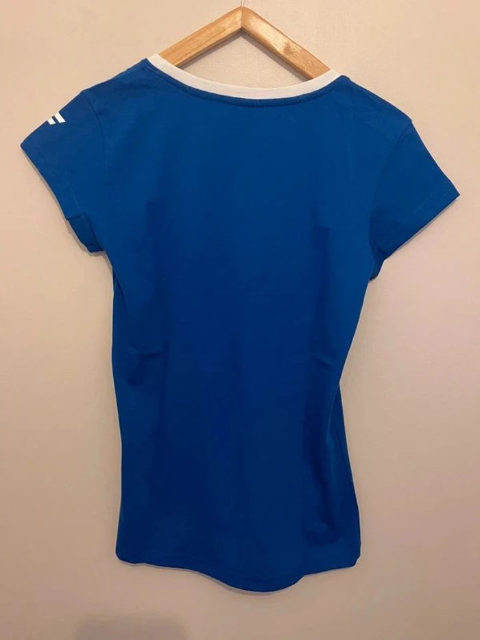 Tecnifibre- T shirt Cotton Tee Royal taille XS - photo numéro 5