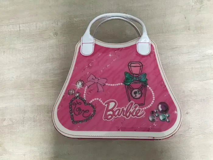 Vintage rare sac grand sac à main barbie - photo numéro 4