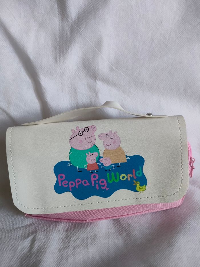 Trousse deux compartiments Peppa pig