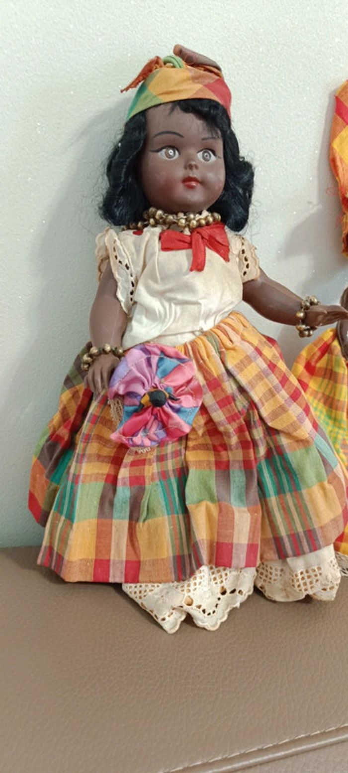 Lot poupée Antillaise - photo numéro 2
