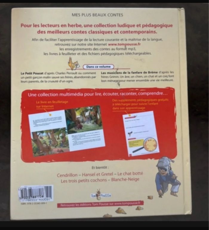 le petit poucet suivi de Les musiciens et la fanfare de Brême - photo numéro 2