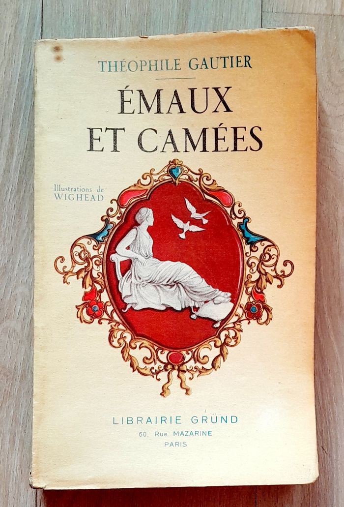 Théophile Gautier - Emaux et Camées poésie - photo numéro 1