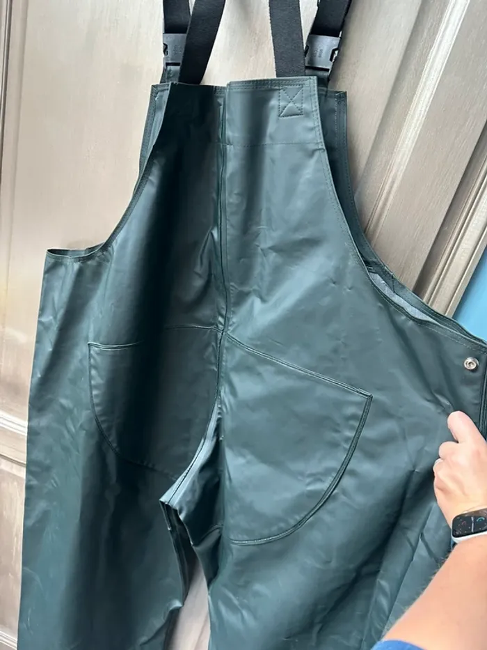 Salopette de pêche imperméable vert foncé Carhartt 4XL - photo numéro 16