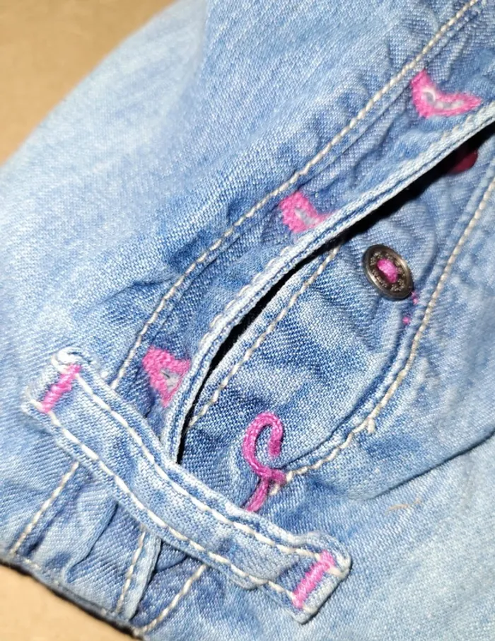 Robe jean 2 ans / Shiny - photo numéro 5