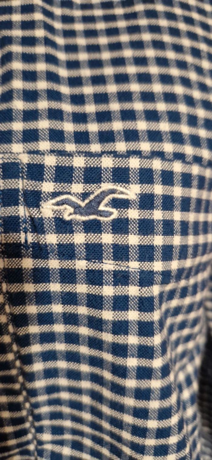 Chemise carreaux homme taille L Hollister - photo numéro 2
