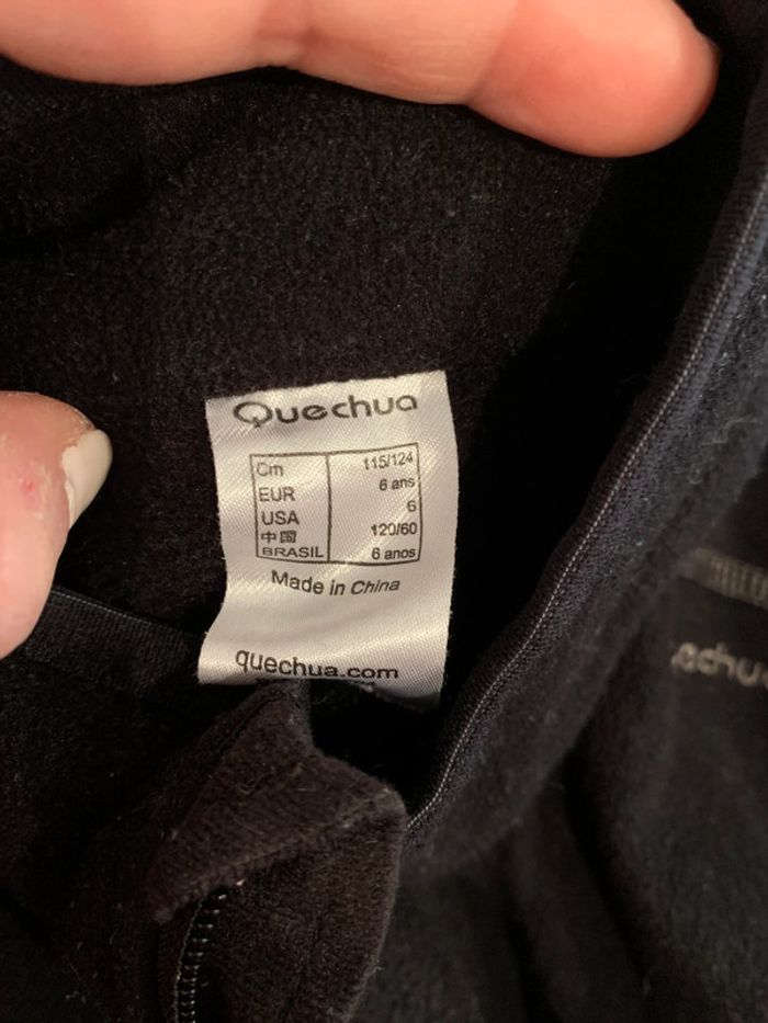 Veste polaire sans manche enfant 6 ans - photo numéro 3