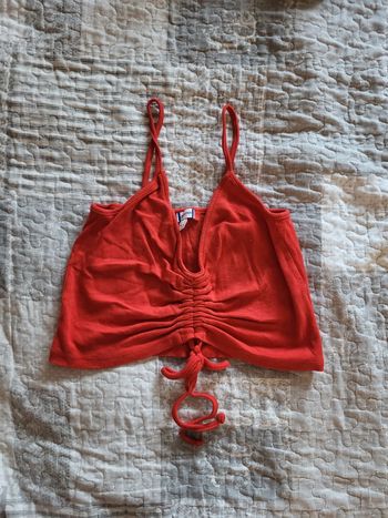 Top court rouge jennyfer taille S