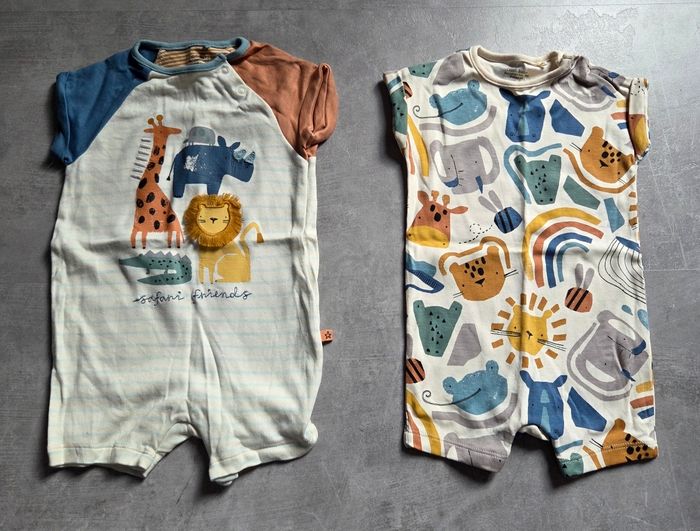 Lot de 2 grenouillères next 6mois