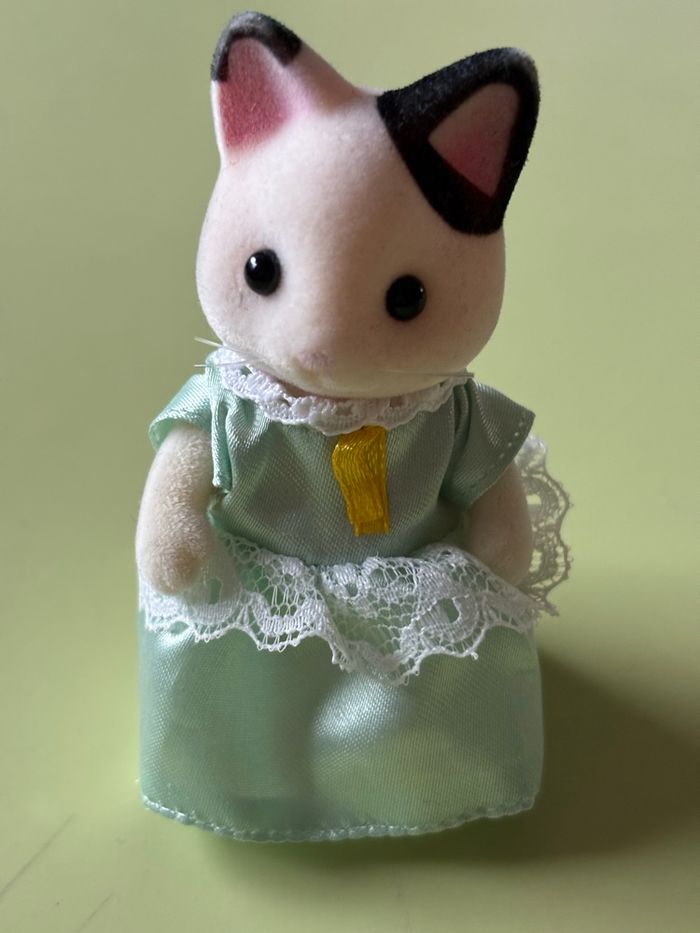 Sylvanian - Famille Chat Bicolore - photo numéro 2