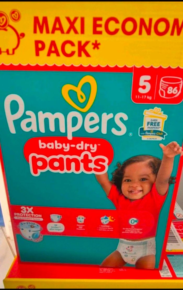 Couches Pampers pants Taille 5 - photo numéro 2