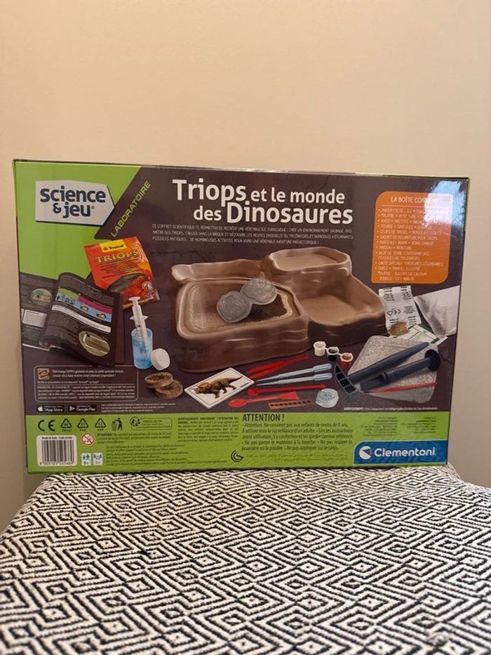 Clémentoni - Coffret "Triops et le monde des dinosaures" -Dès 8 ans - photo numéro 2