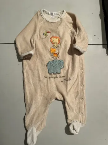 Pyjama 1 pièce longue manche bébé garçon