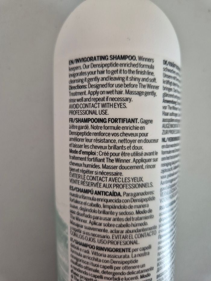 Shampoing Pro You The Winner NEUF - photo numéro 2