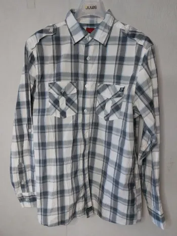 Chemise a carreaux " Pierre Cardin"