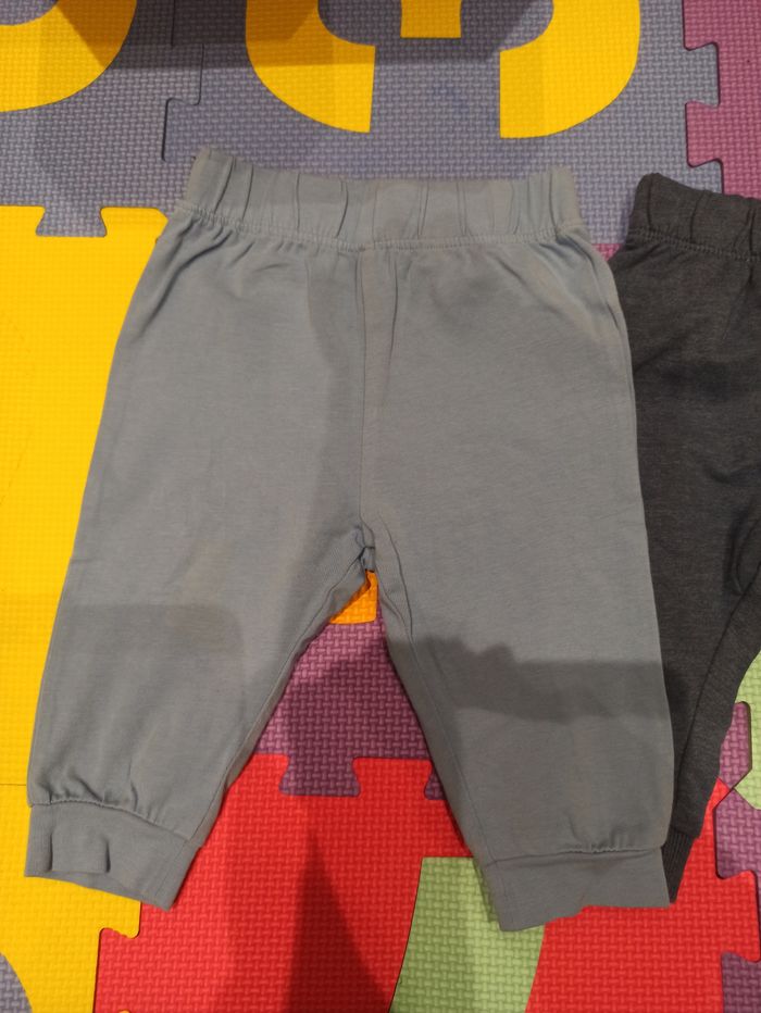 Lot de 2 leggings mixte 9 mois - photo numéro 3