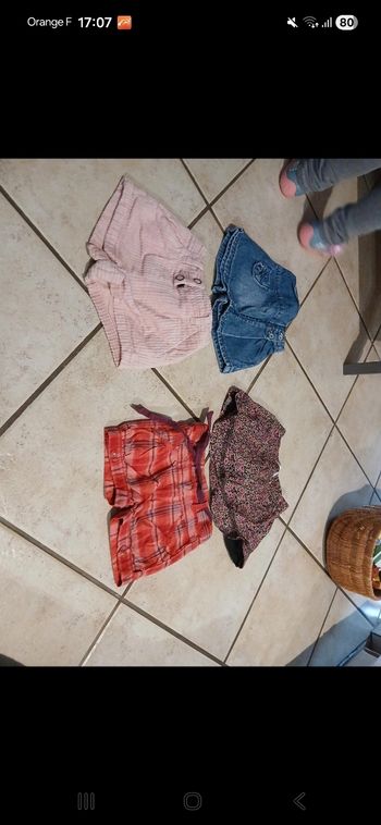Short et jupe