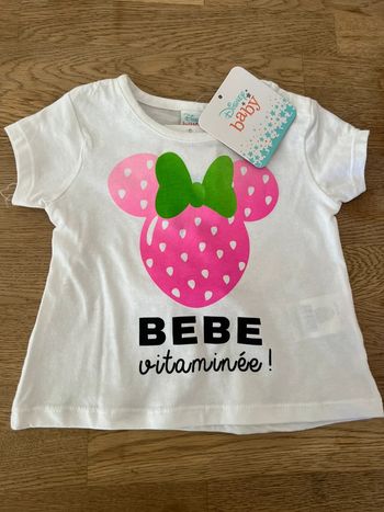 Tee shirt minnie disney