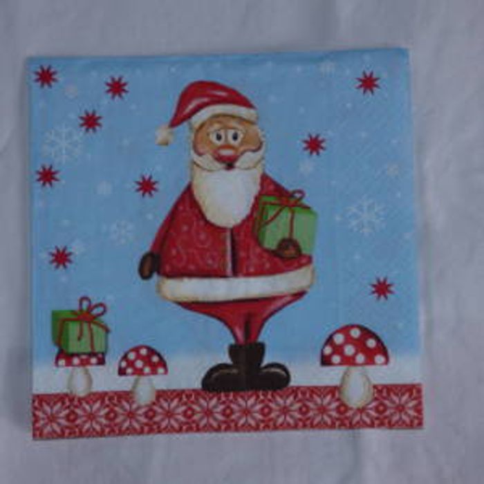 serviette père Noël