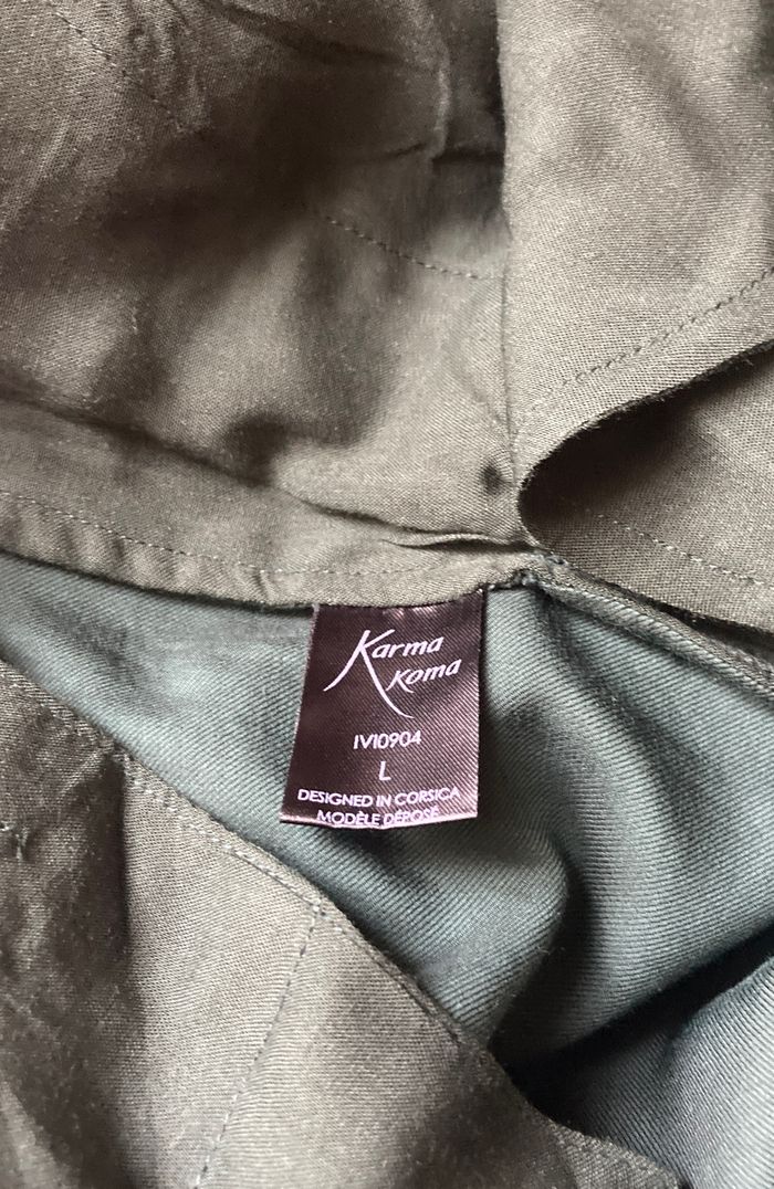 pantalon fluide jambes larges Karma Koma - photo numéro 6