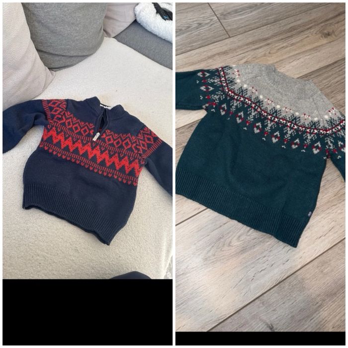 Lot de 2 pulls okaidi 3 ans