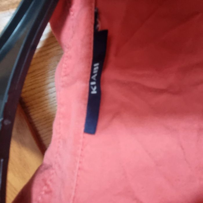 Chemise lin kiabi neuve jamais portée sans étiquette 52 saumon corail - photo numéro 8