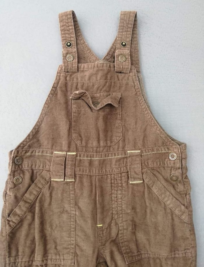 Salopette velours 18 mois garçon Vertbaudet - photo numéro 4