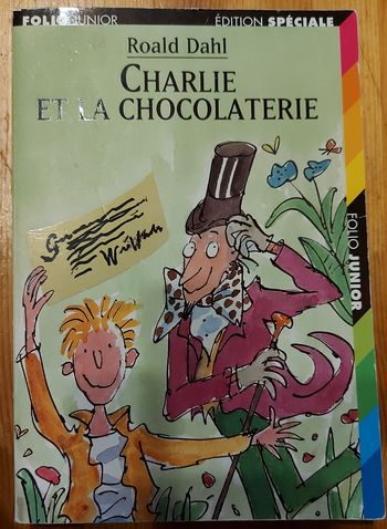 Livre charlie et la chocolaterie