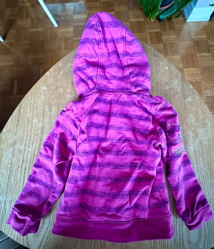 Sweat-shirt à zip fille 2 ans Orchestra - photo numéro 2