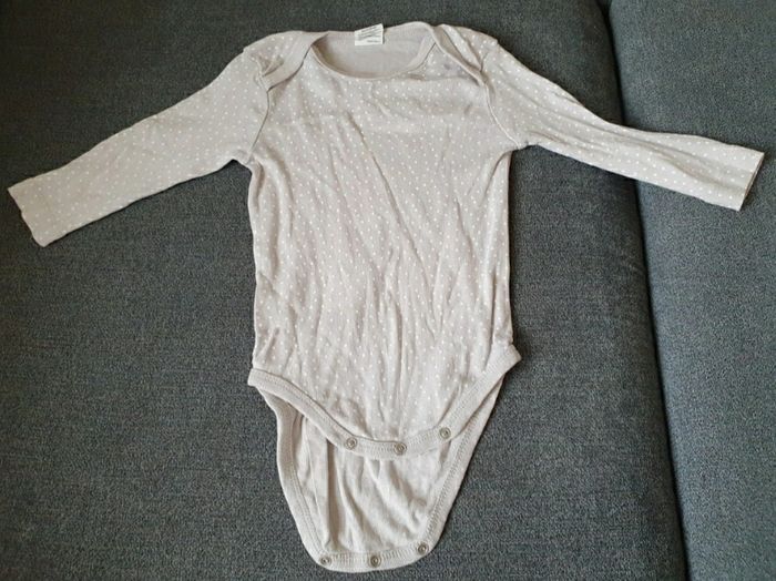 Lot de bodys manches longues 6 mois - photo numéro 2