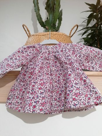 NEUF Blouse P'tit Bisou 6 mois