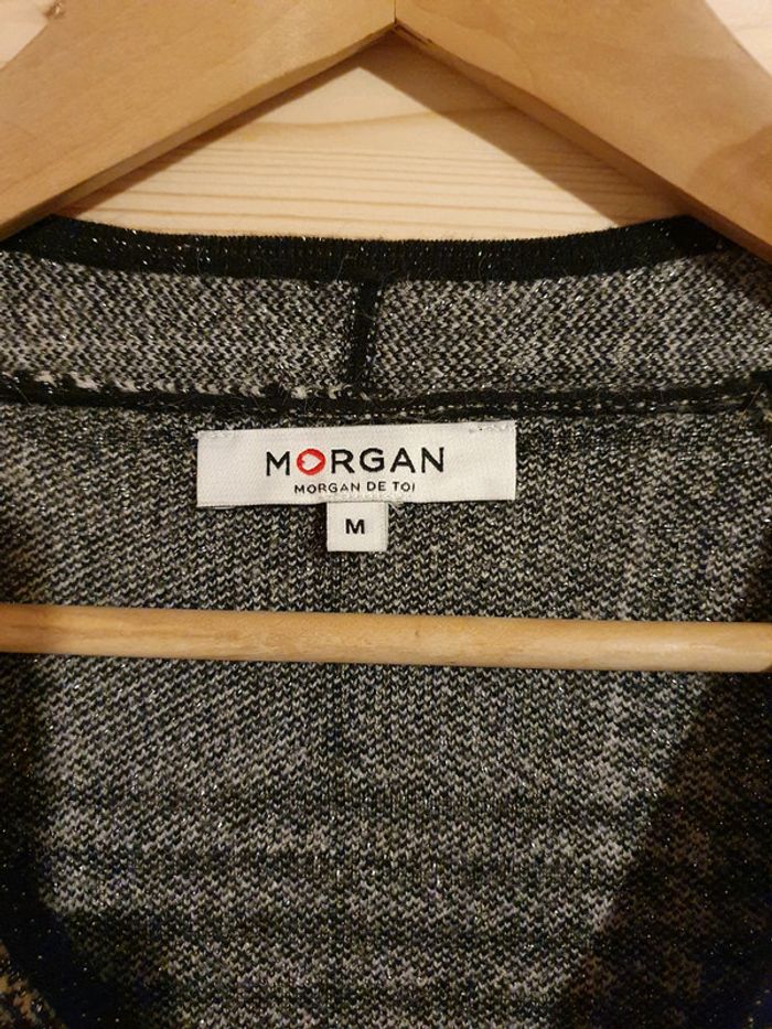 Gilet Morgan Noir Argenté Taille M - photo numéro 2