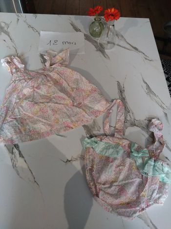 Ensemble été bébé fille 12 mois Lola palacios