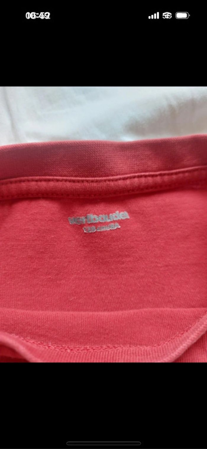 Tee-shirt garçon Vertbaudet taille 8 ans - photo numéro 3