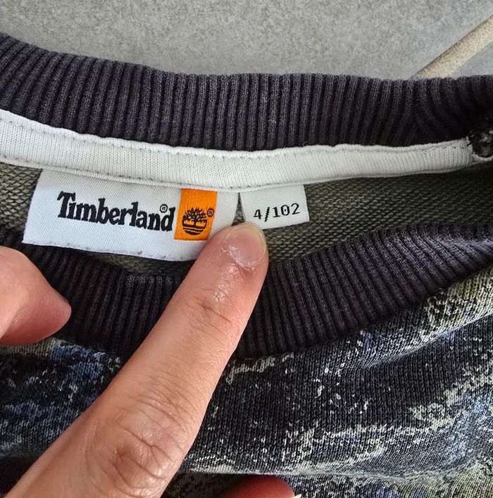 Sweat kaki timberland - photo numéro 3